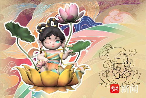 国潮新风尚 敦煌元素融入动漫手办，00后设计师惊艳广告设计界